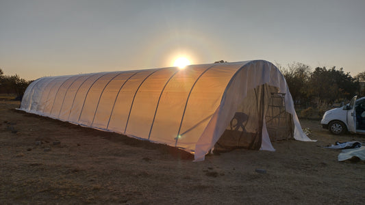21m x 5m Greenhouse Installed in Gauteng