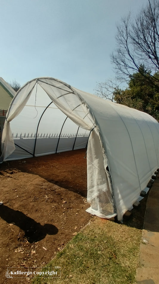 5m x 6m x 2.6m/2.7m Greenhouse Installed in Gauteng