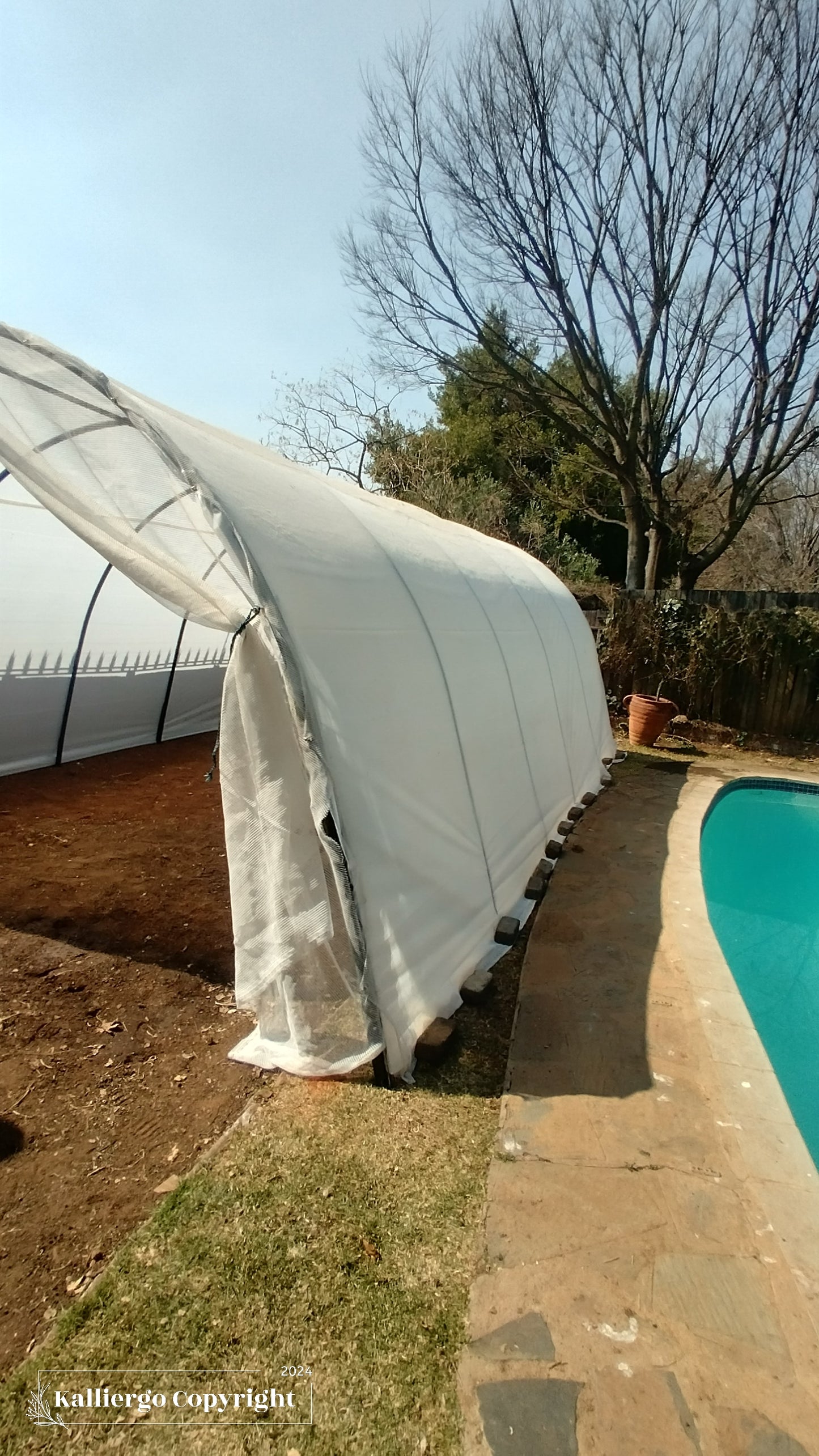 5m x 6m x 2.6m/2.7m Greenhouse Installed in Gauteng